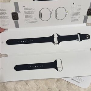 Apple Black Sport Band for Apple Watch 45MM